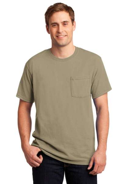 Jerzees 29MP Dri-Power 50/50 Cotton/Poly Pocket T-Shirt