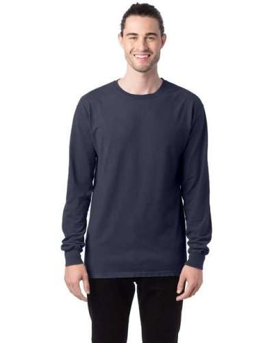 ComfortWash by Hanes GDH200 Unisex Garment-Dyed Long-Sleeve T-Shirt