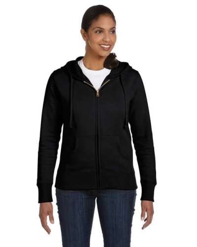 econscious EC4501 Ladies' Heritage Full-Zip Hooded Sweatshirt