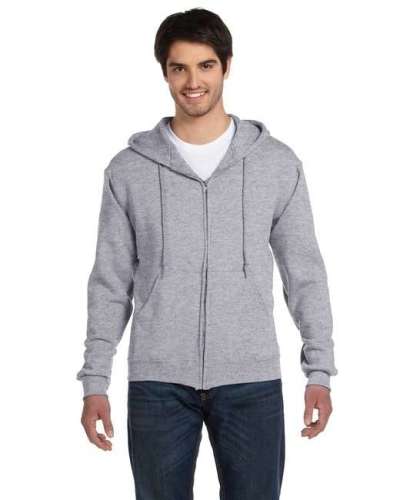 Fruit of the Loom 82230 Adult Supercotton Full-Zip Hooded Sweatshirt