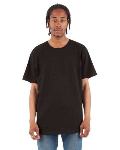 Shaka Wear SHCLT Adult Curved Hem Long T-Shirt