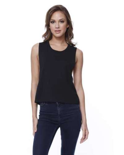 StarTee ST1151 Ladies' Muscle Crop T-Shirt