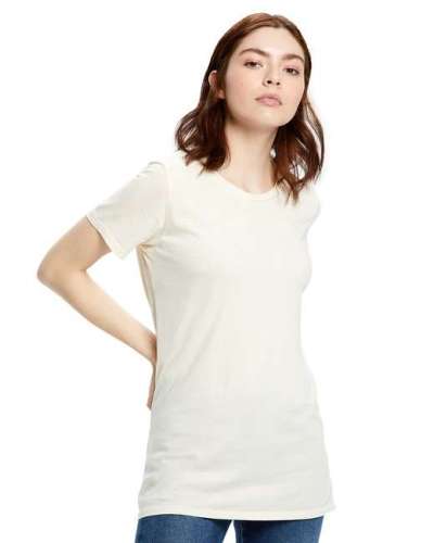 US Blanks US100GD Ladies' Short-Sleeve Garment-Dyed Jersey Crew