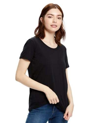 US Blanks US115 Ladies' Short-Sleeve Loose Fit Boyfriend T-Shirt