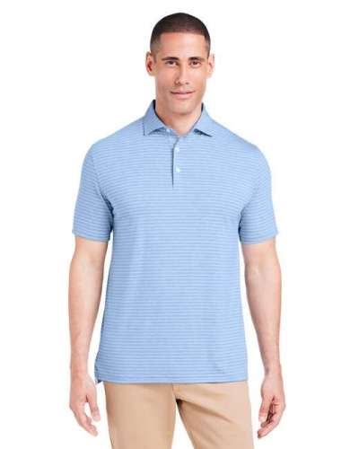 tasc TM546Y Men?s Cloud Lightweight Polo Brookline Stripe