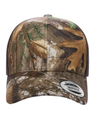 YP Classics 6606RC Realtree? Camo Retro Trucker Cap