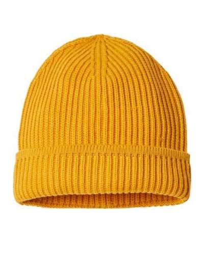 Atlantis Headwear MAPLE Sustainable Finish Edge Cuffed Beanie