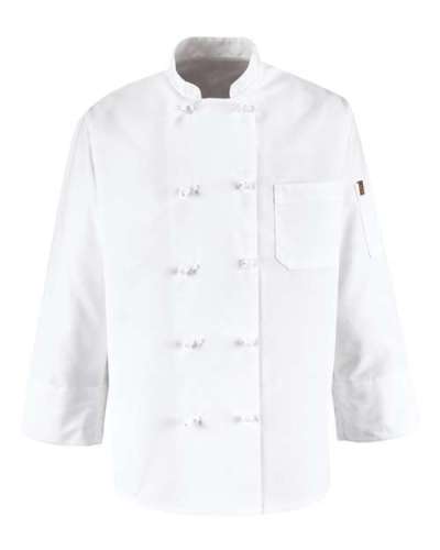 Chef Designs 0421 Ten Knot Button Chef Coat