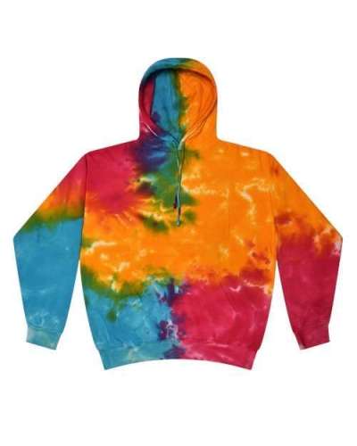 Colortone 8777 Tie-Dyed Hooded Sweatshirt