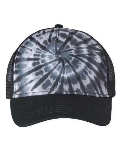 Colortone 9200 Tie-Dyed Five-Panel Trucker Cap