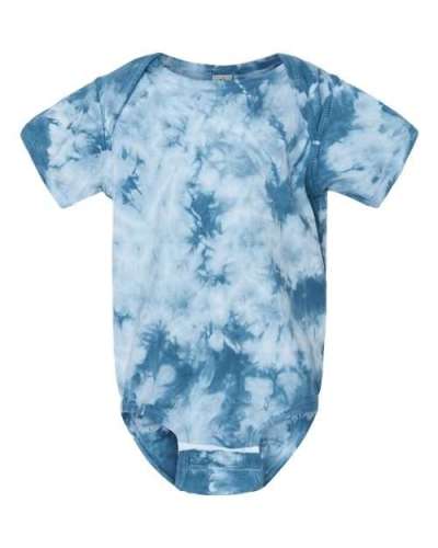 Dyenomite 340CR Infant Crystal Tie-Dyed Onesie