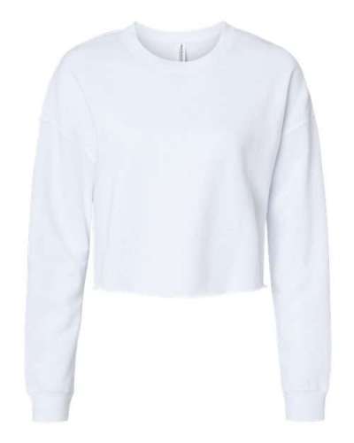 Independent Trading Co. AFX24CRP Women's Lightweight Crop Crewneck Sweatshirt