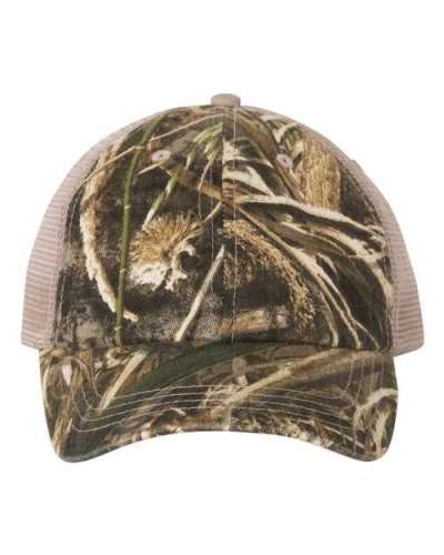 Kati LC101V Licensed Camo Washed Mesh Cap