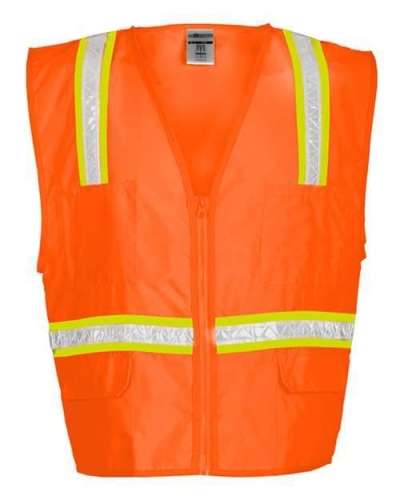 Kishigo 1091 Multi-Pocket Surveyors Vest