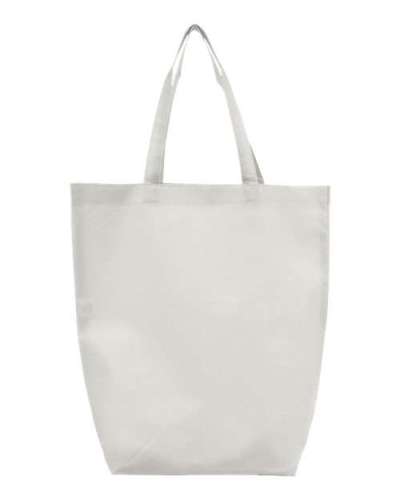 Q-Tees Q1251 Non-Woven Gusset Bottom Tote