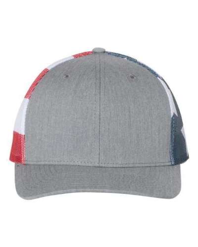 Richardson 112PM Printed Mesh Trucker Cap