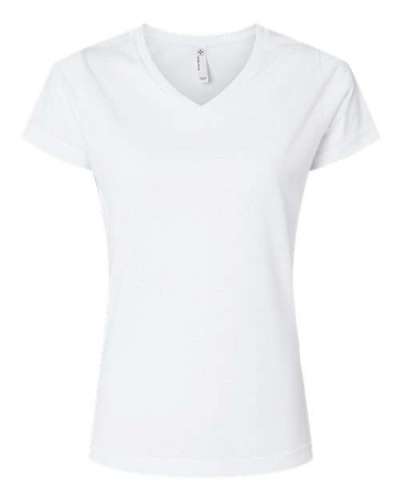 SubliVie 1507 Women's Polyester Sublimation V-Neck Tee