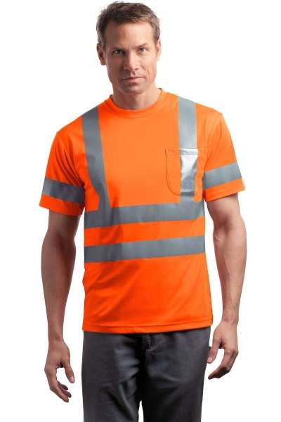 ANSI 107 Class 3 Short Sleeve Snag-Resistant Reflective T-Shirt