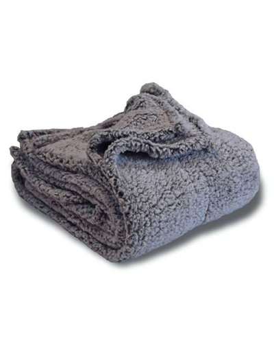 Alpine Fleece 8729LB Frosted Sherpa Blanket