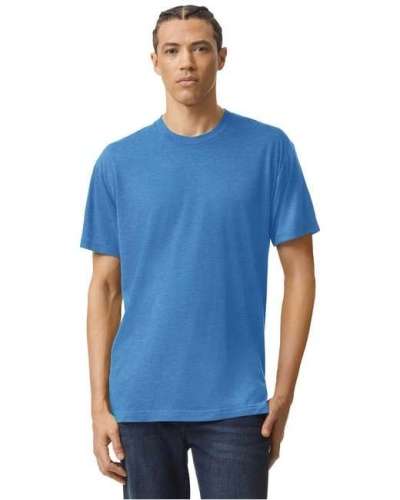 American Apparel TR401 Unisex Triblend Short-Sleeve Track T-Shirt