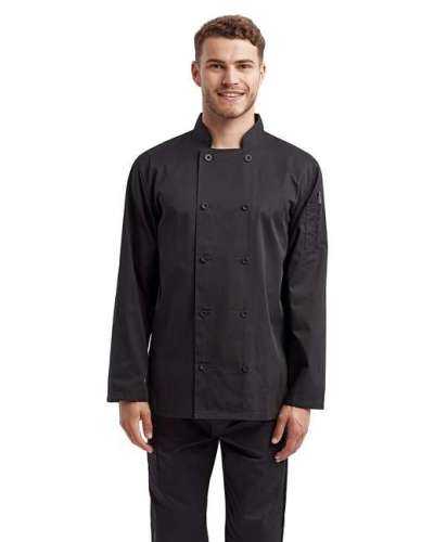 Artisan Collection by Reprime RP657 Unisex Long-Sleeve Recycled Chef's Coat