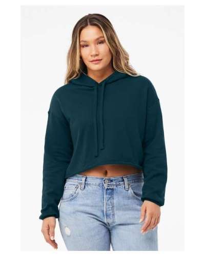 Bella + Canvas B7502 Ladies' Cropped Fleece Hoodie