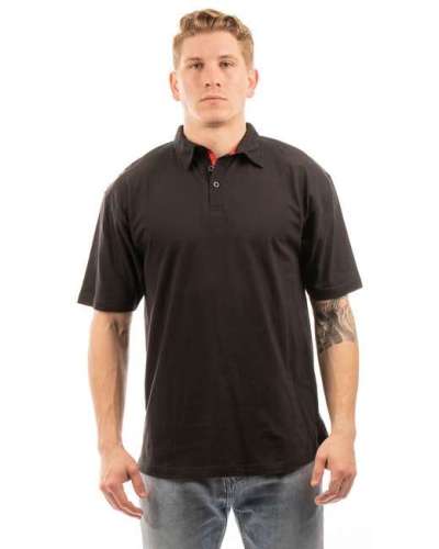 Burnside B0800 Men's Fader Jersey Polo