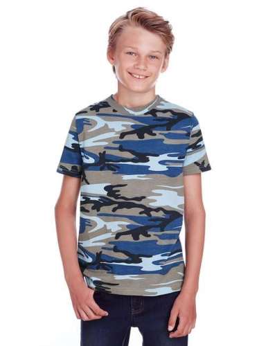 Code Five C52207 Youth Camo T-Shirt