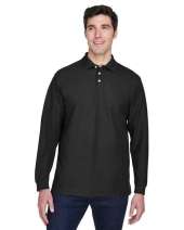 Devon & Jones D110 Men's Pima Piqu? Long-Sleeve Polo