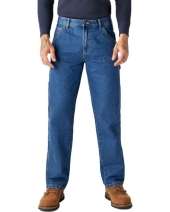 Dickies 19294 Unisex Relaxed Fit Stonewashed Carpenter Denim Jean Pant