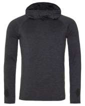 Just Hoods By AWDis JCA037 Men's Cool Cowl-Neck Long-Sleeve T-Shirt