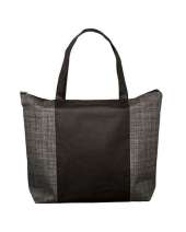 Prime Line BG134 Tonal Non-Woven Zipper Trade Show Tote Bag