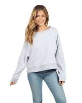 chicka-d 2125CK Ladies' Cool Down Cropped Pullover