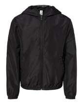 Independent Trading Co. EXP24YWZ Youth Lightweight Windbreaker Full-Zip Jacket