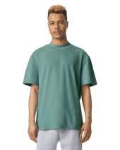 American Apparel 1PQ Unisex Mockneck Pique T-Shirt