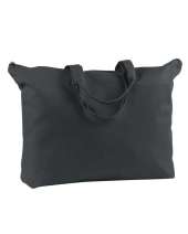 BAGedge BE009 Canvas Zippered Book Tote