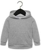 Bella + Canvas 3719T Toddler Sponge Fleece Pullover Hooded Sweatshirt