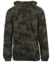 Burnside B3600 Men's  Polar Fleece Quarter-Zip Pullover