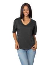 chicka-d 2109CK Ladies' Happy Jersey V-Neck